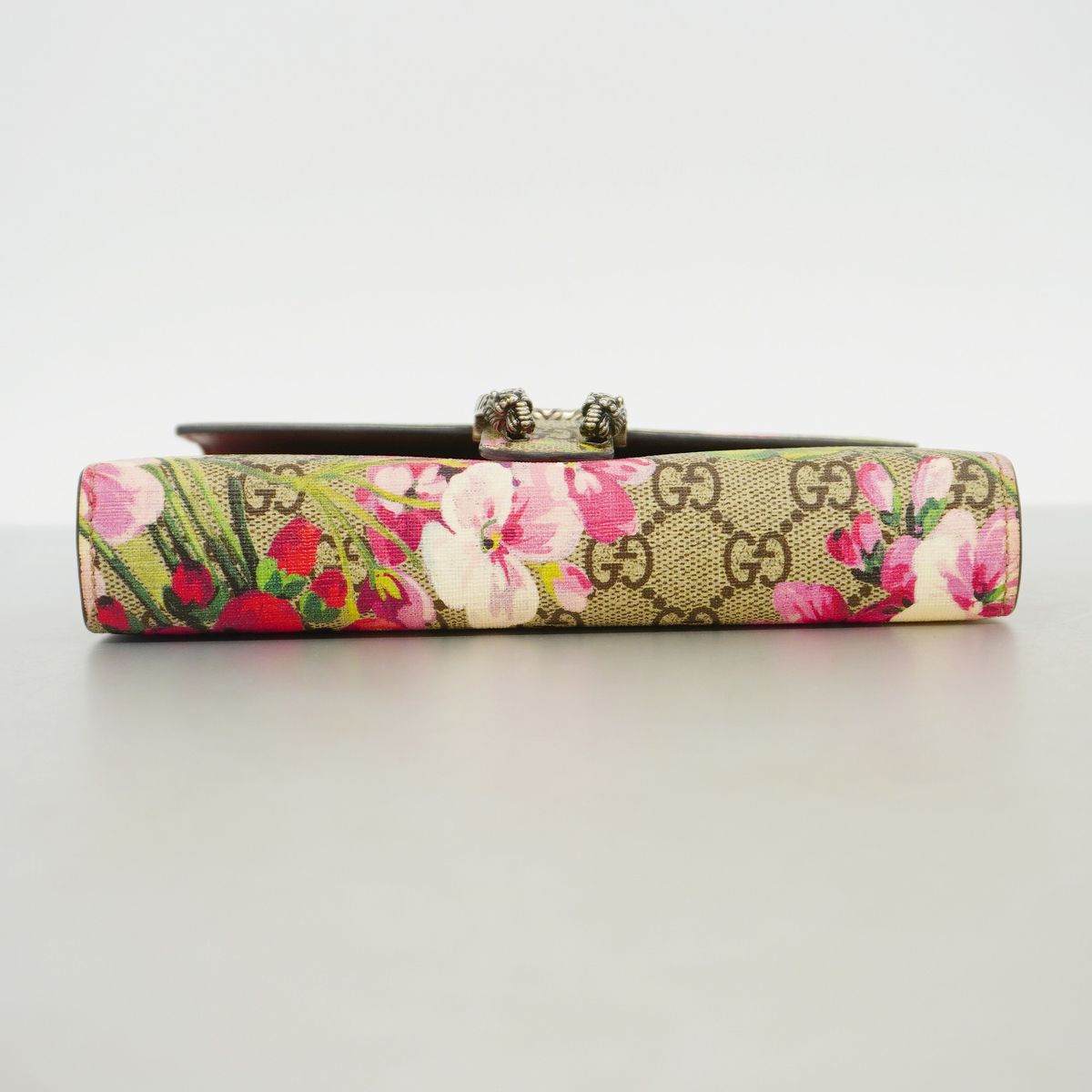 Gucci Shoulder Bag GG Blooms Duonysus Beige Multicolor Silver — view 3