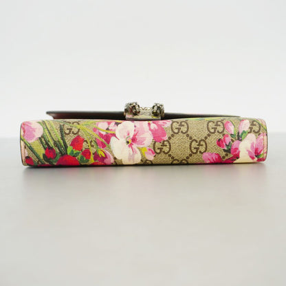 Gucci Shoulder Bag GG Blooms Duonysus Beige Multicolor Silver — view 3