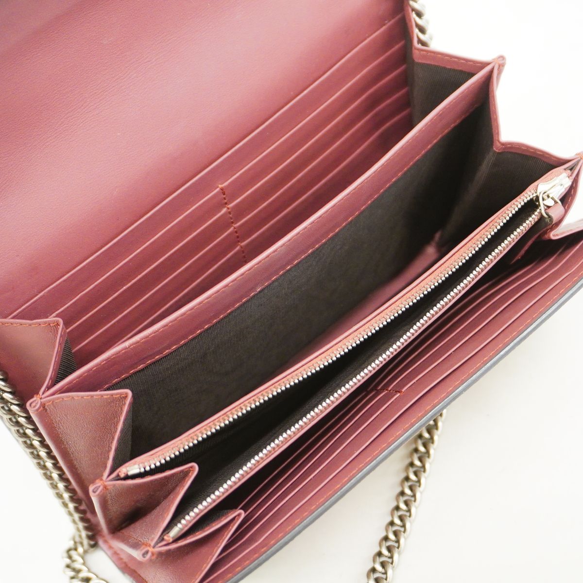 Gucci Shoulder Bag GG Blooms Duonysus Beige Multicolor Silver — view 4