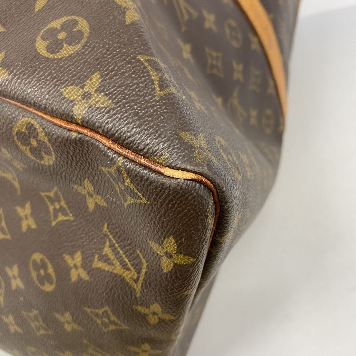 Louis Vuitton Boston Bag Monogram Keepall 60 Brown — view 6