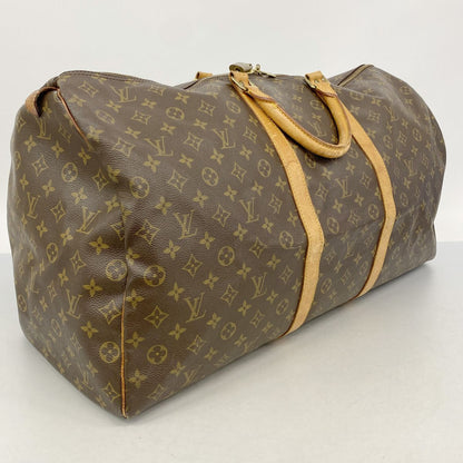 Louis Vuitton Boston Bag Monogram Keepall 60 Brown — view 2