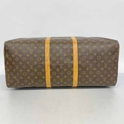 Louis Vuitton Boston Bag Monogram Keepall 60 Brown — view 3