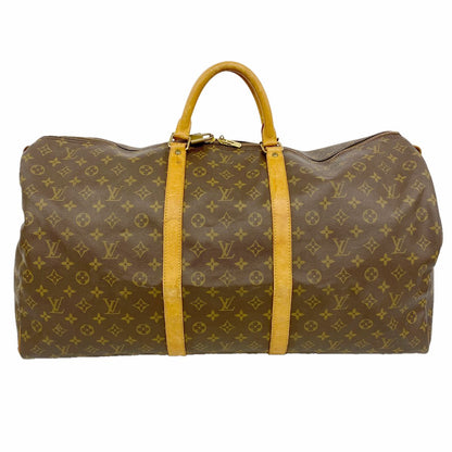 Louis Vuitton Boston Bag Monogram Keepall 60 Brown