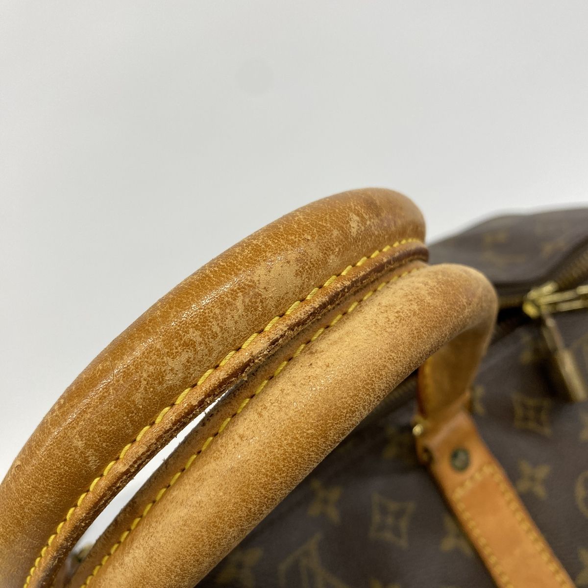 Louis Vuitton Boston Bag Monogram Keepall 60 Brown — view 7