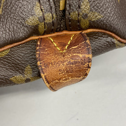 Louis Vuitton Boston Bag Monogram Keepall 60 Brown — view 5
