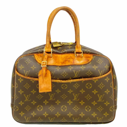 Louis Vuitton Handbag Monogram Deauville Brown