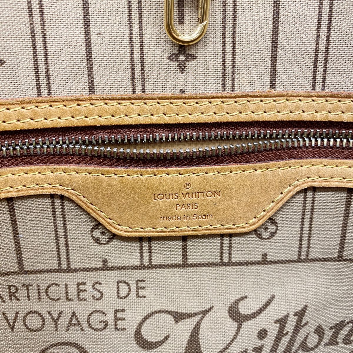 Louis Vuitton Tote Bag Monogram Neverfull MM Brown — view 5