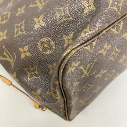 Louis Vuitton Tote Bag Monogram Neverfull MM Brown — view 8