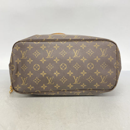 Louis Vuitton Tote Bag Monogram Neverfull MM Brown — view 3