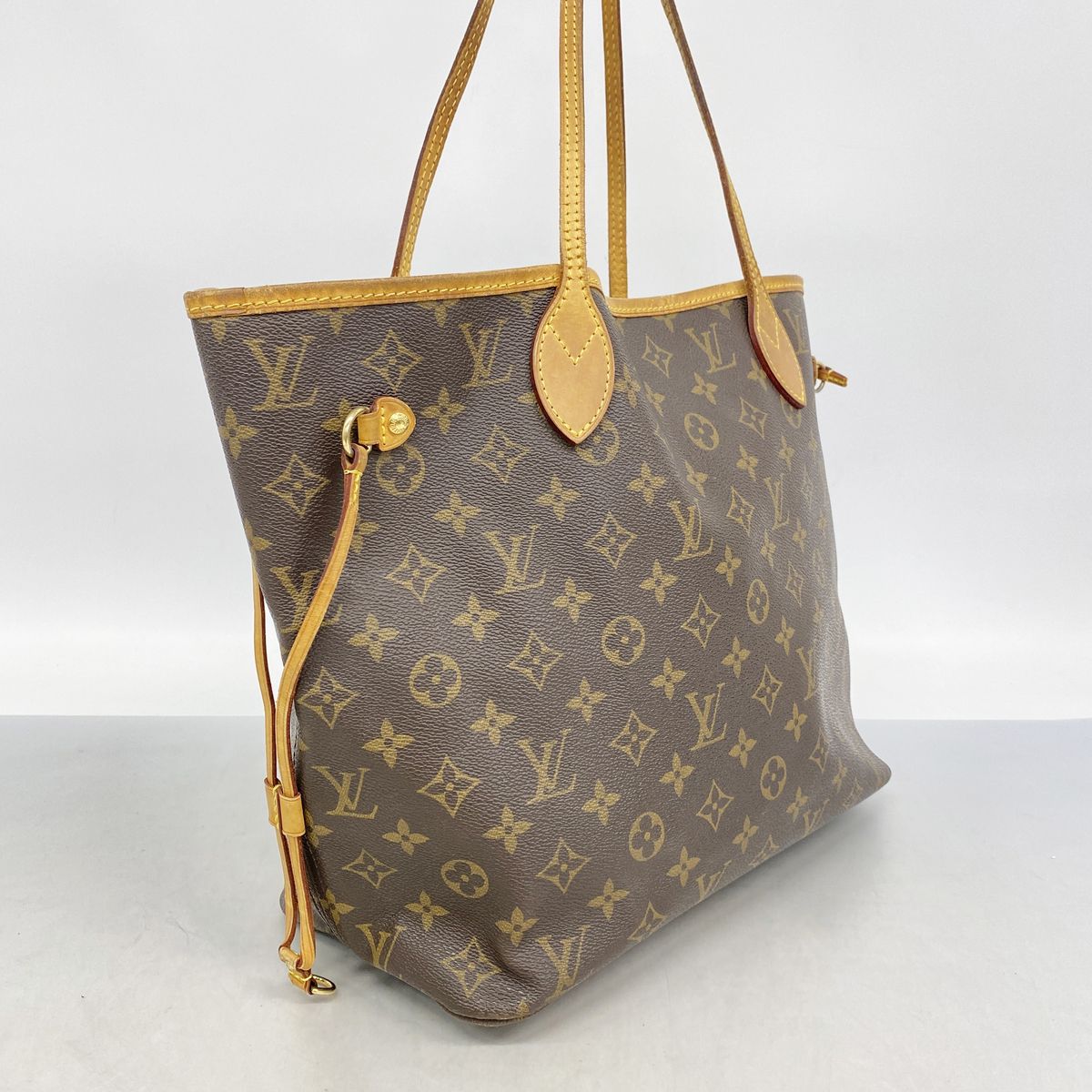 Louis Vuitton Tote Bag Monogram Neverfull MM Brown — view 2