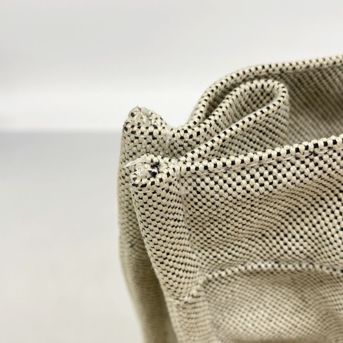 Hermes Tote Bag New Fourre Tout MM Canvas Black Silver — view 7