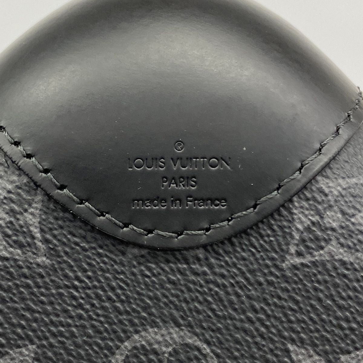 Louis Vuitton Travel Bag Monogram Eclipse Horizon 50 Black — view 5