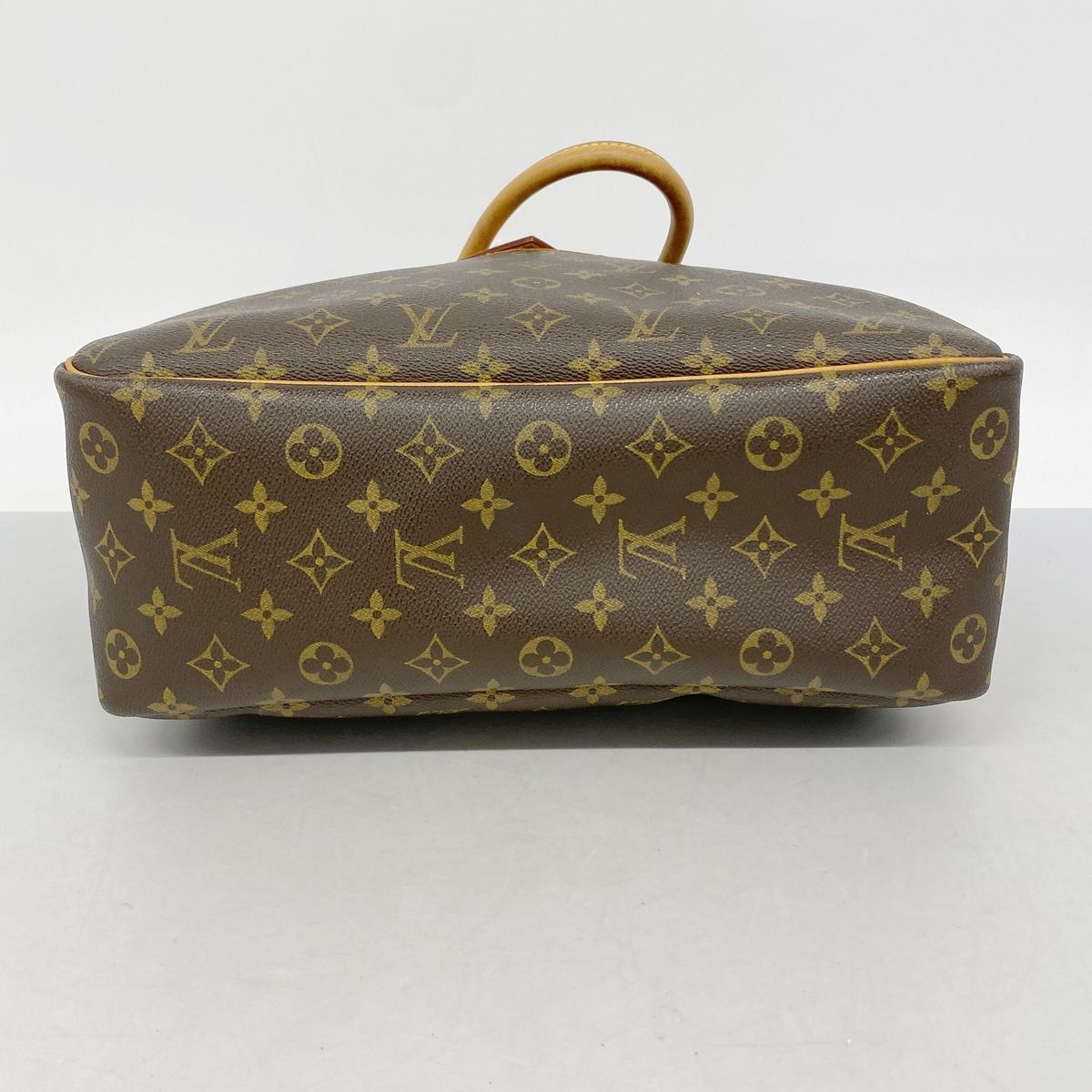 Louis Vuitton Handbag Monogram Deauville Brown — view 3