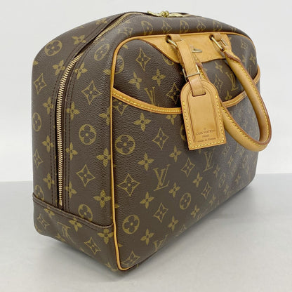 Louis Vuitton Handbag Monogram Deauville Brown — view 2