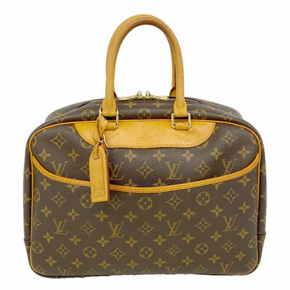 Louis Vuitton Handbag Monogram Deauville Brown