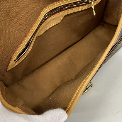 Louis Vuitton Shoulder Bag Monogram Solonge Brown — view 4