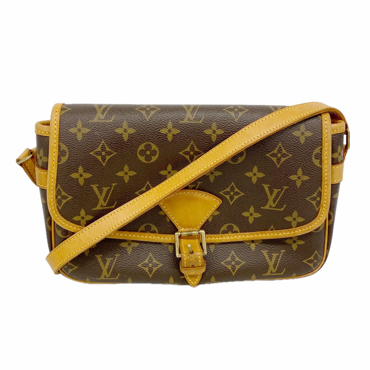 Louis Vuitton Shoulder Bag Monogram Solonge Brown