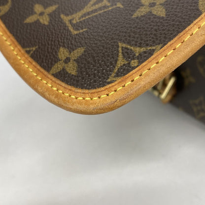 Louis Vuitton Shoulder Bag Monogram Solonge Brown — view 7