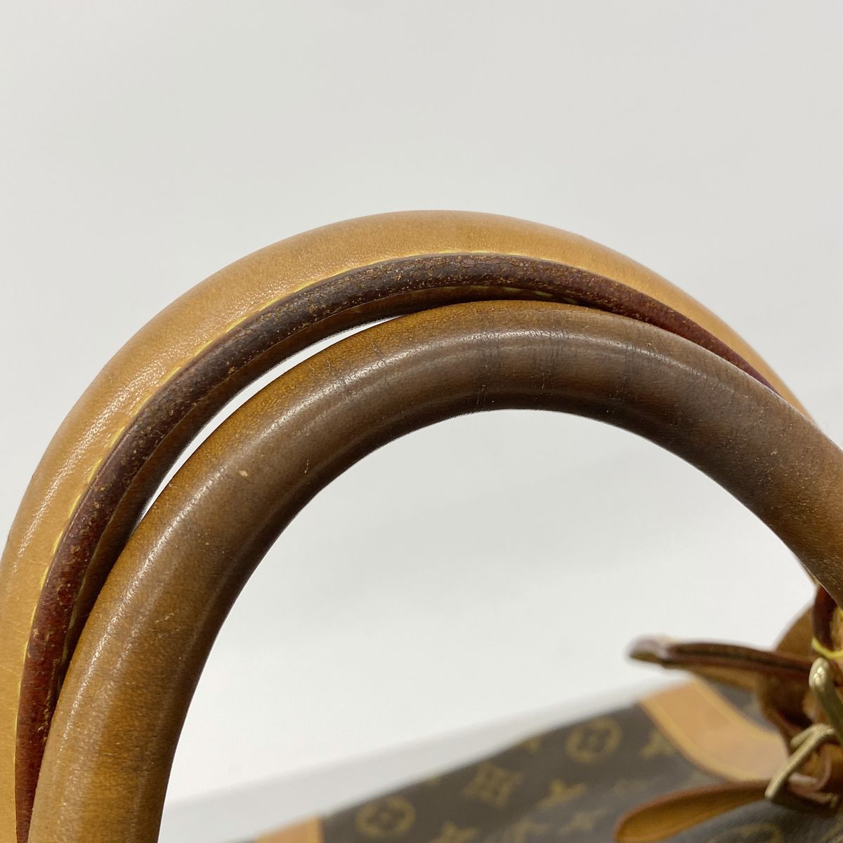Louis Vuitton Boston Bag Monogram Keepall 60 Brown — view 7