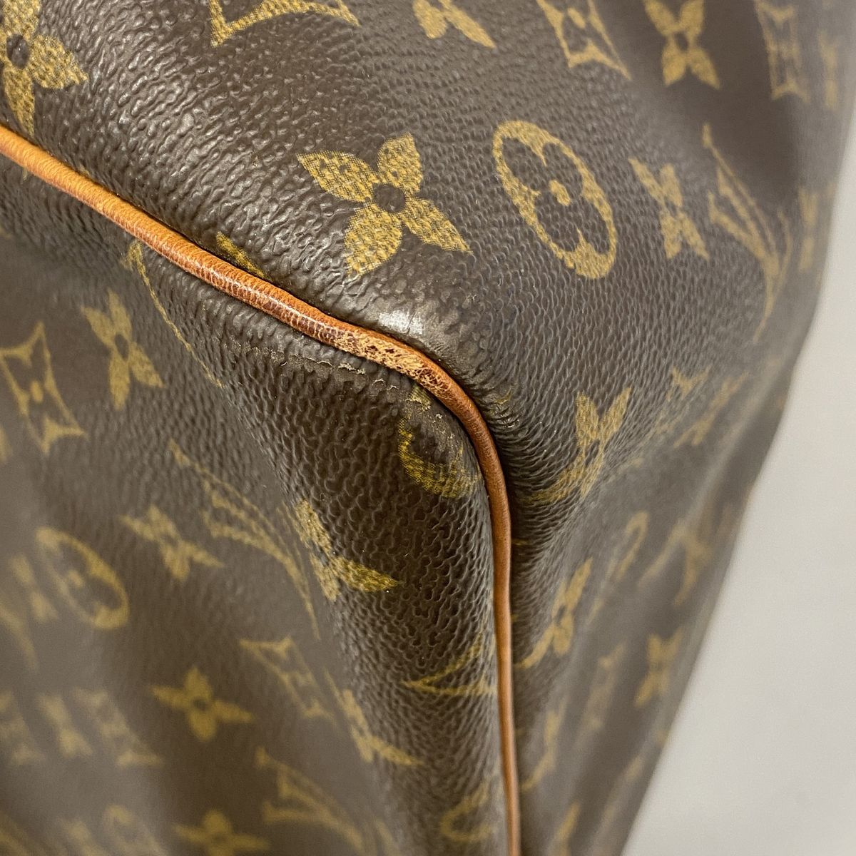 Louis Vuitton Boston Bag Monogram Keepall 60 Brown — view 6