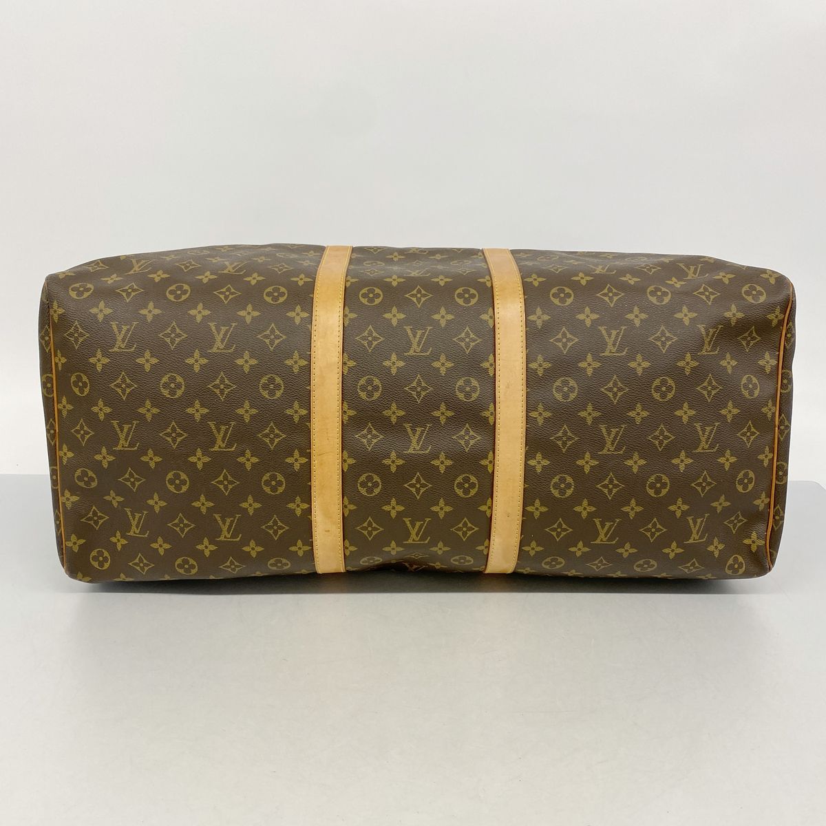Louis Vuitton Boston Bag Monogram Keepall 60 Brown — view 3