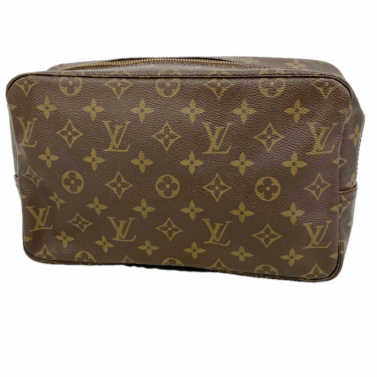 Louis Vuitton Pouch Monogram Trousse Toilet 28 Brown