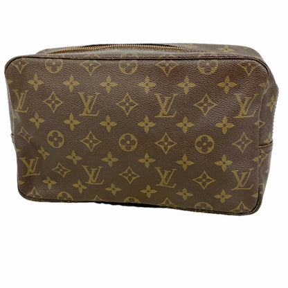 Louis Vuitton Pouch Monogram Trousse Toilet 28 Brown