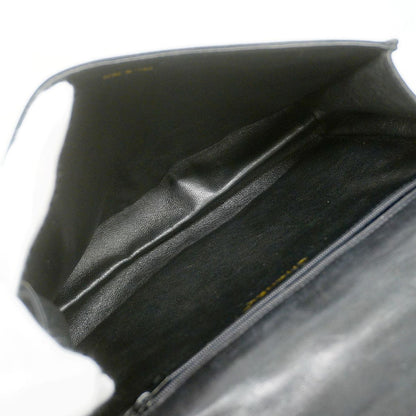 Chanel Shoulder Bag Lambskin Black Gold — view 4