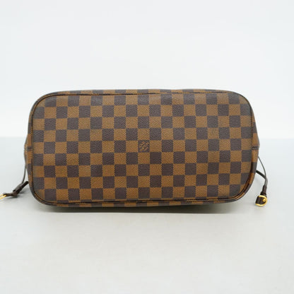 Louis Vuitton Tote Bag Damier Neverfull MM Brown — view 3