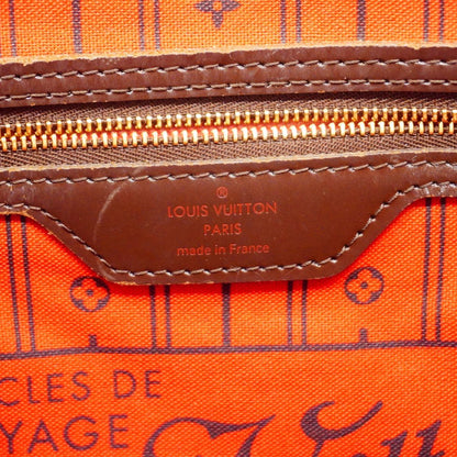 Louis Vuitton Tote Bag Damier Neverfull MM Brown — view 5
