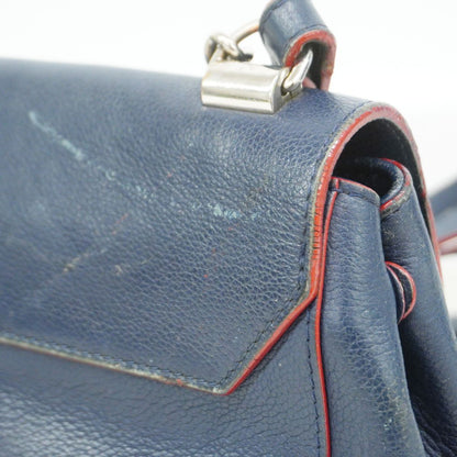 Louis Vuitton Handbag Taurillon Lockme Marine Rouge 2-Way Bag — view 8