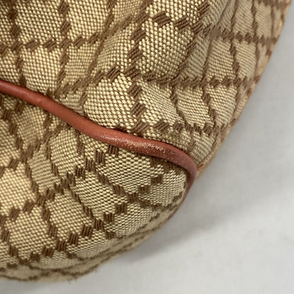 Gucci Tote Bag Diamante Canvas Brown Pink Gold — view 6