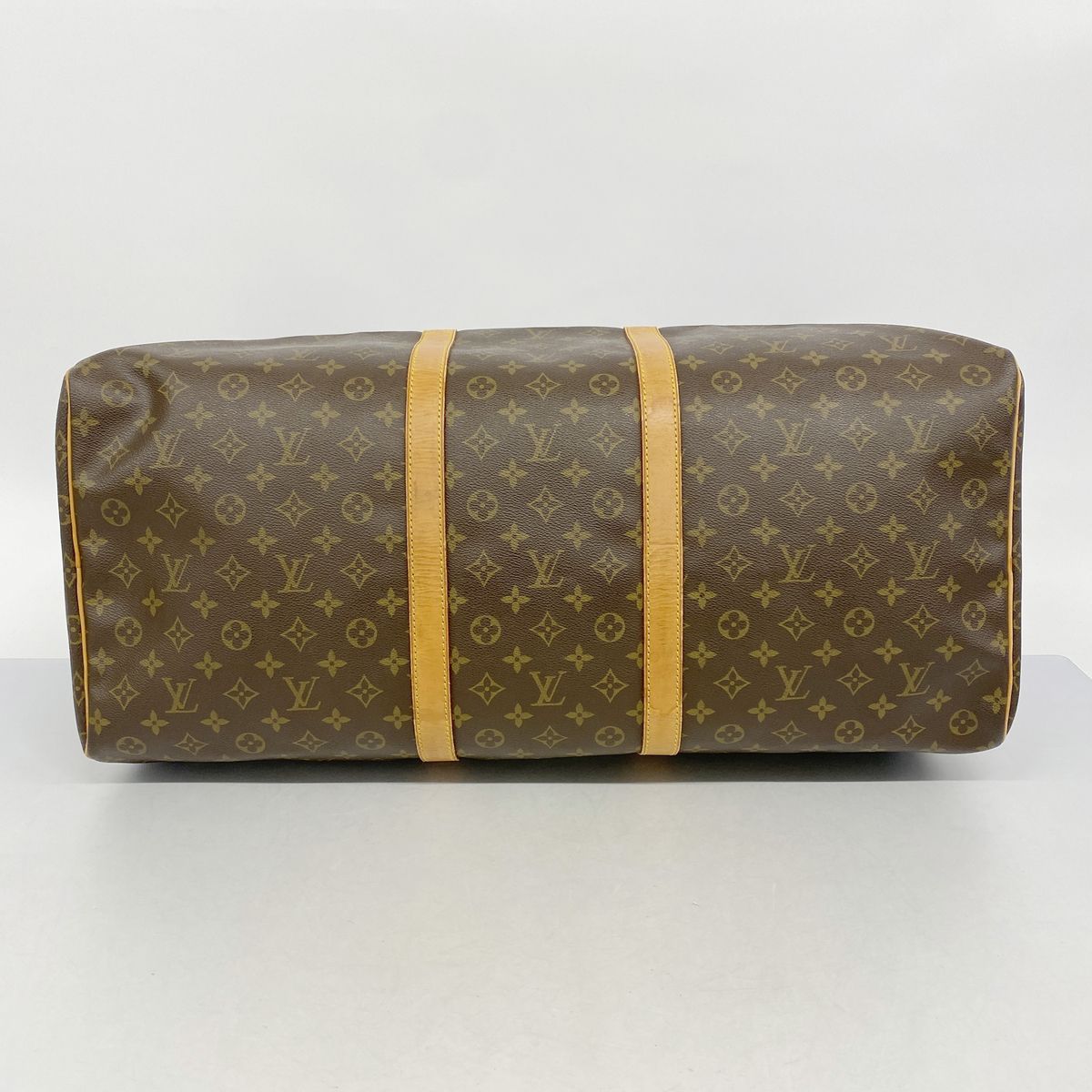 Louis Vuitton Boston Bag Monogram Keepall 60 Brown — view 3