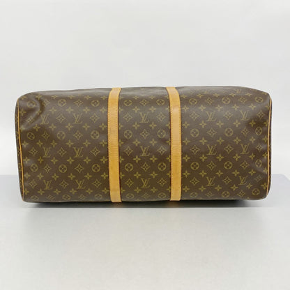 Louis Vuitton Boston Bag Monogram Keepall 60 Brown — view 3