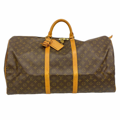 Louis Vuitton Boston Bag Monogram Keepall 60 Brown