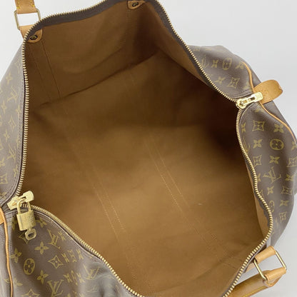 Louis Vuitton Boston Bag Monogram Keepall 60 Brown — view 4