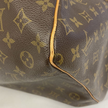 Louis Vuitton Boston Bag Monogram Keepall 60 Brown — view 7