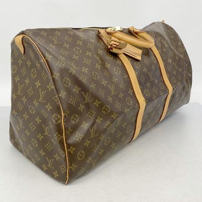 Louis Vuitton Boston Bag Monogram Keepall 60 Brown — view 2