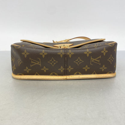 Louis Vuitton Shoulder Bag Monogram Solonge Brown — view 3