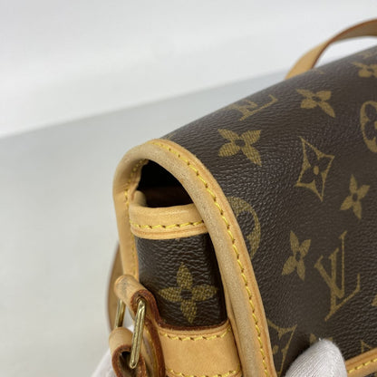 Louis Vuitton Shoulder Bag Monogram Solonge Brown — view 6