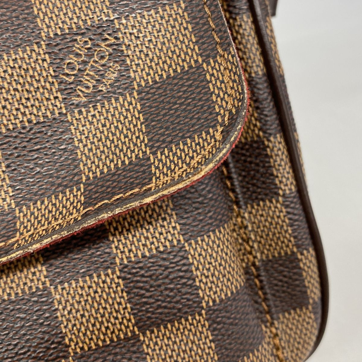 Louis Vuitton Shoulder Bag Damier Ravello GM Ebene — view 6