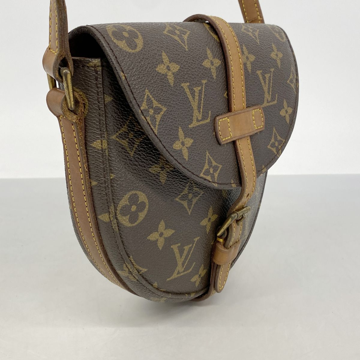 Louis Vuitton Shoulder Bag Monogram Chantilly PM Brown — view 2