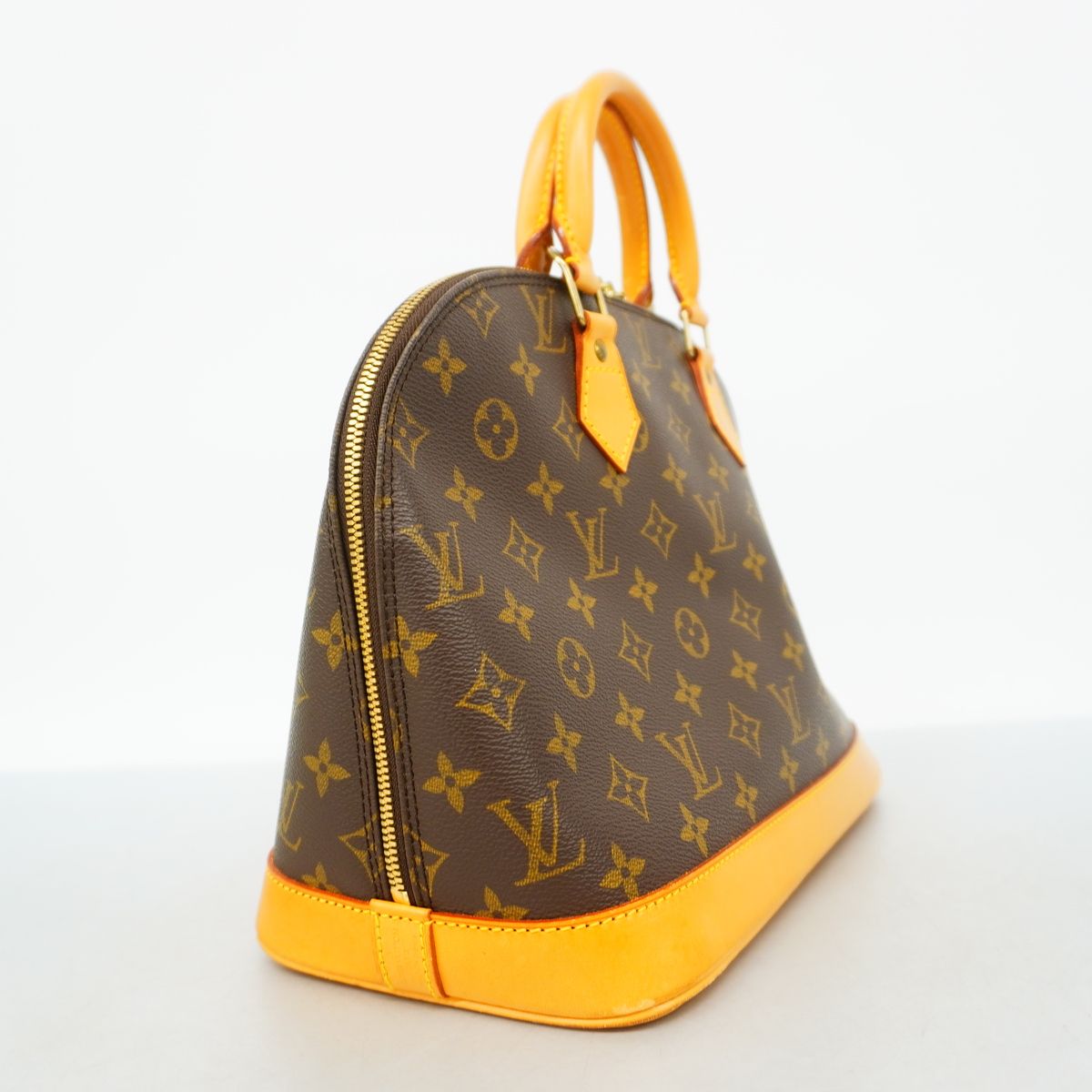 Louis Vuitton Handbag Monogram Alma Brown — view 2