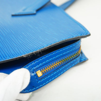 Louis Vuitton Handbag Epi Saint Jacques Toledo Blue — view 6