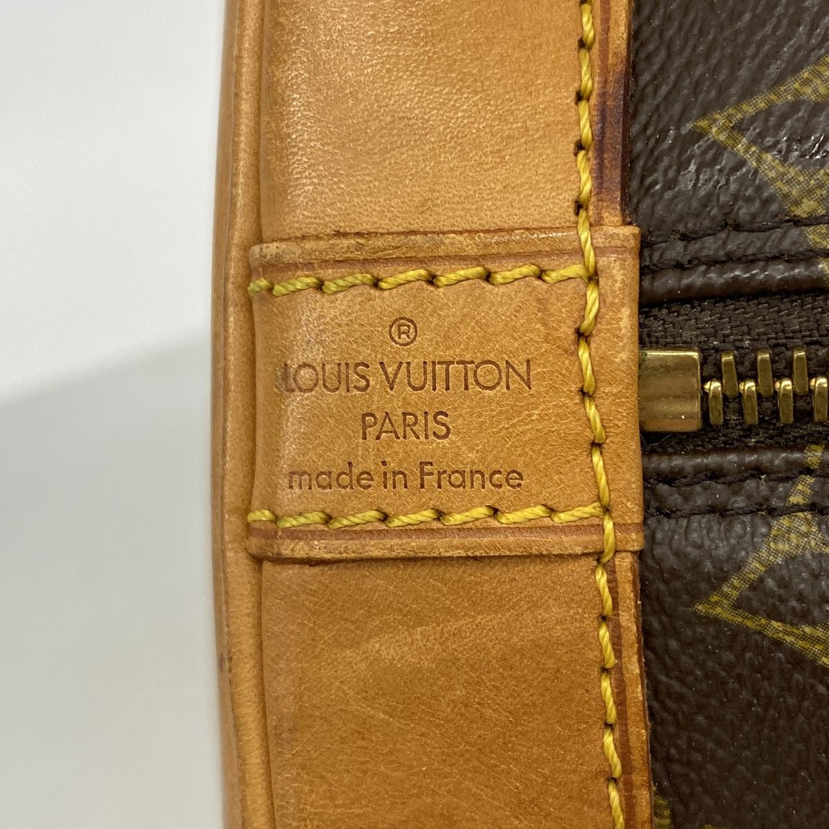 Louis Vuitton Handbag Monogram Alma Brown — view 5