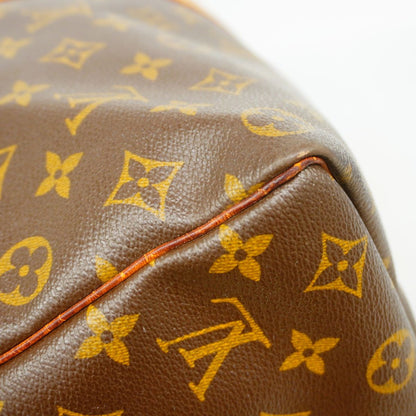 Louis Vuitton Boston Bag Monogram Keepall Bandouliere 50 Brown — view 6