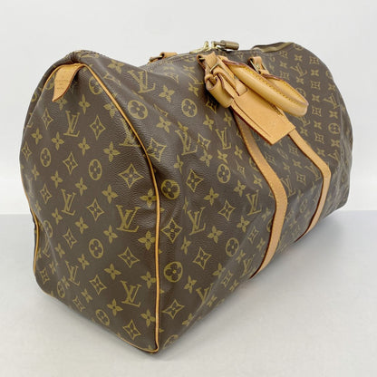 Louis Vuitton Boston Bag Monogram Keepall 50 Brown — view 2