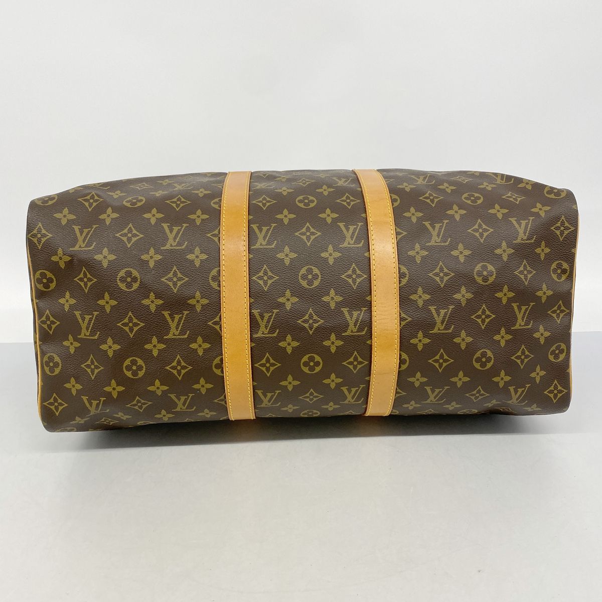 Louis Vuitton Boston Bag Monogram Keepall 50 Brown — view 3