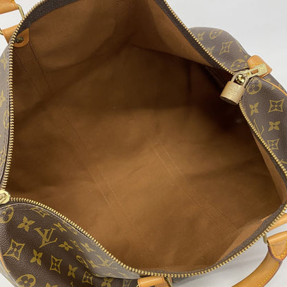 Louis Vuitton Boston Bag Monogram Keepall 50 Brown — view 4