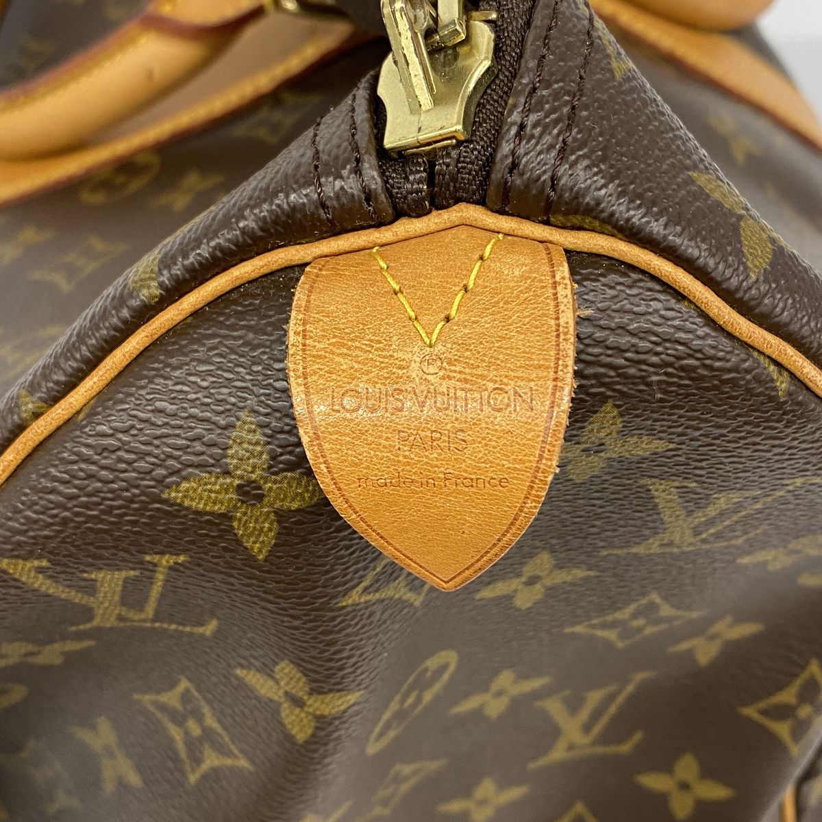 Louis Vuitton Boston Bag Monogram Keepall 45 Brown — view 5